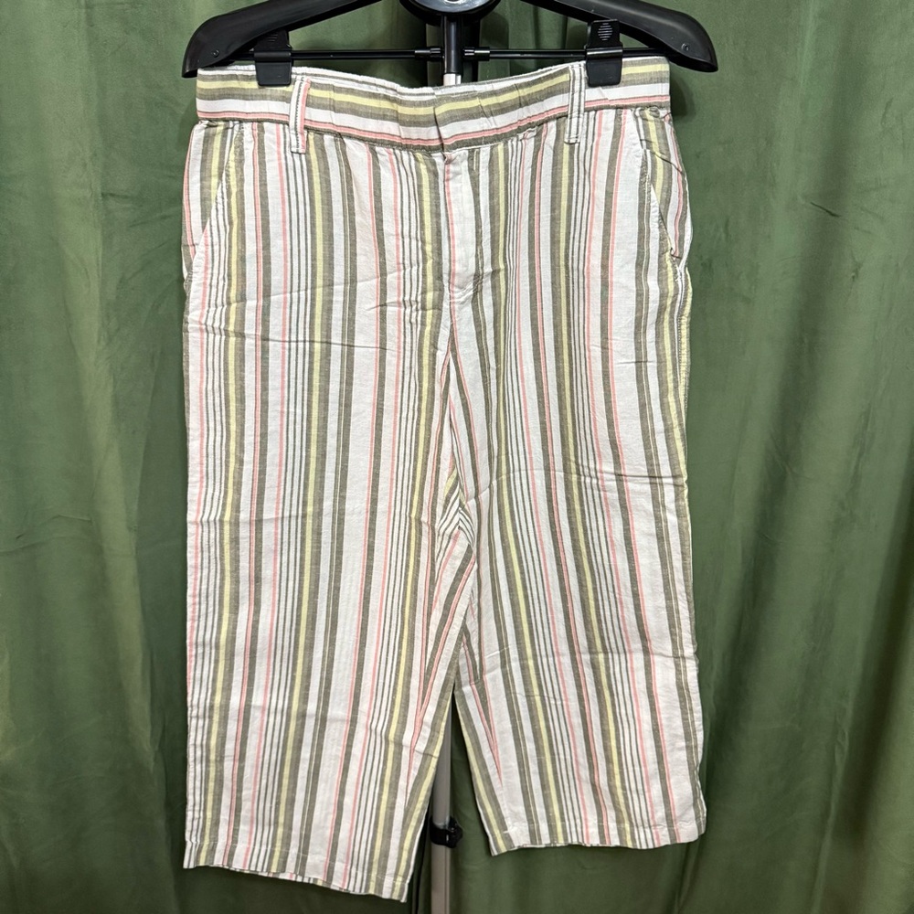 Liz Claiborne Striped Multi-Color Women’s Pants - Size XL